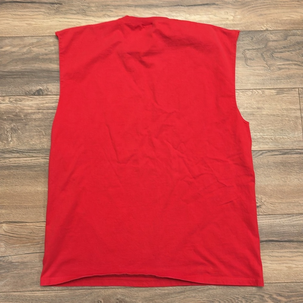 Vintage 90s Nebraska Huskers Sleeveless Shirt Size XL - Picture 3 of 3